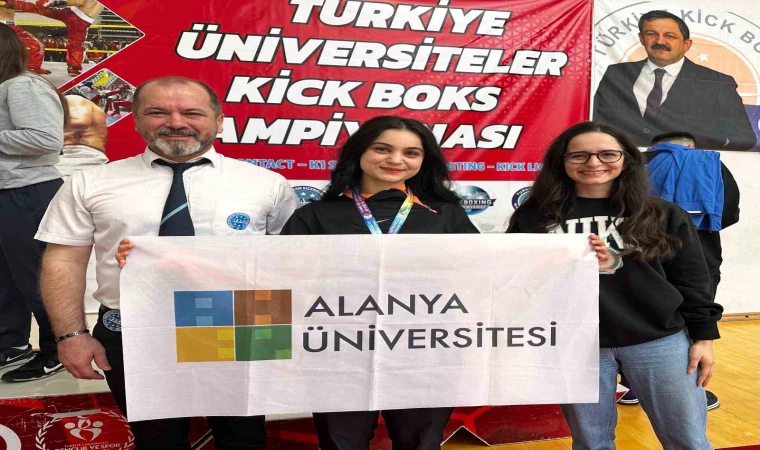 ALANYA'DA BRONZ MADALYA SEVİNCİ