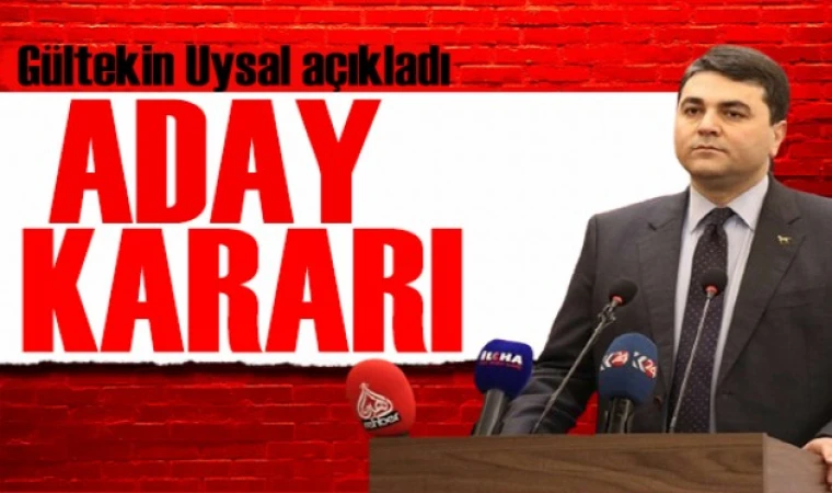 UYSAL İMAMOĞLU VE YAVAŞ'I DESTEKLEME KARARI ALDIK