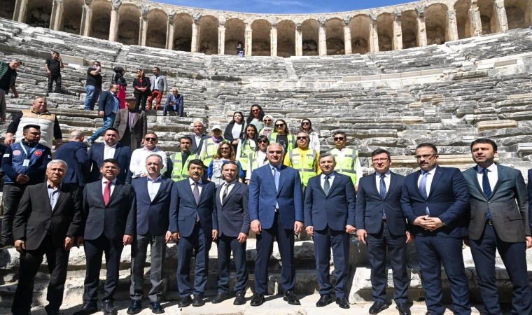 ASPENDOS GELECEĞE MİRAS BIRAKILIYOR.