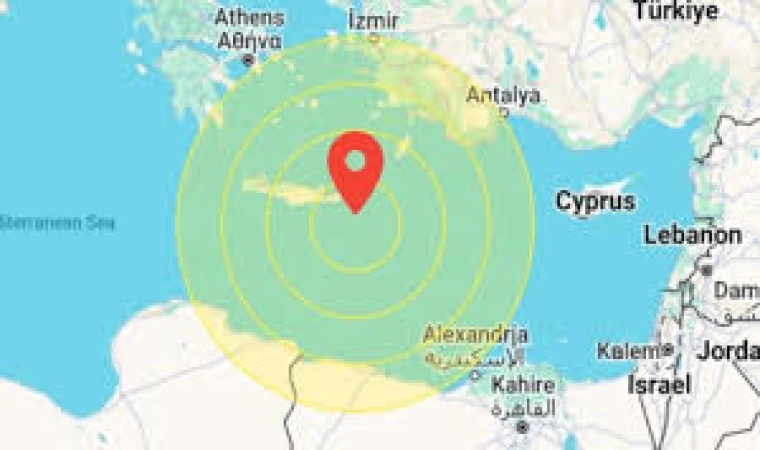 KAŞ'DA DEPREM 4.2