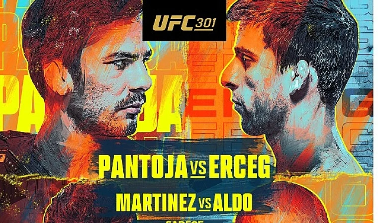 UFC 301 Ana Kartında Alexandre Pantoja ve Steve Erceg Kemer Mücadelesi için Karşı Karşıya Gelecek!