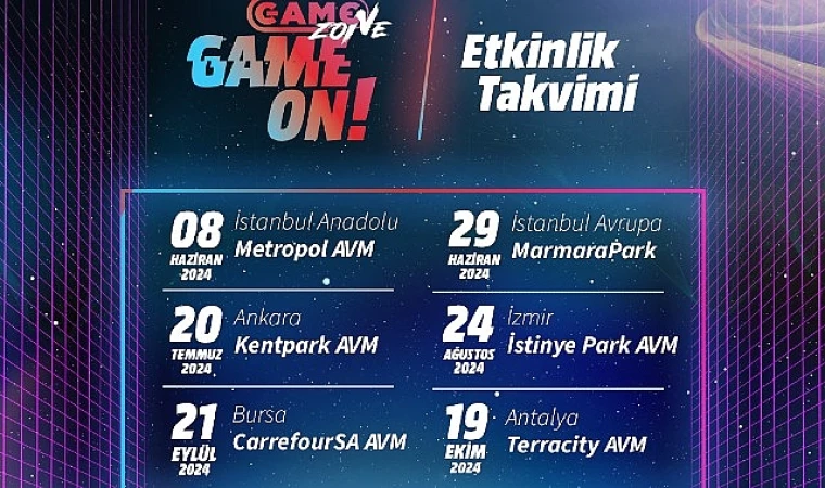 GameZone Game On Etkinliği tüm heyecanıyla devam ediyor!