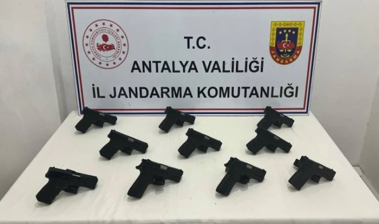 Antalya’da Silah Kaçakçılığı Operasyonu