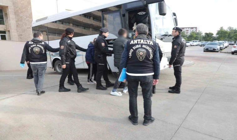 Antalya’da son 1 haftada 483 aranan şahıs yakalandı