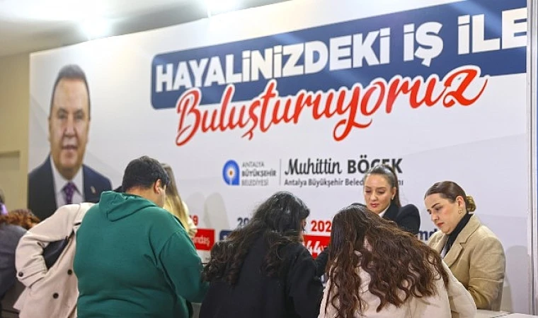 Antalya Büyükşehir Belediyesi GÜNKAF Fuarı’nda