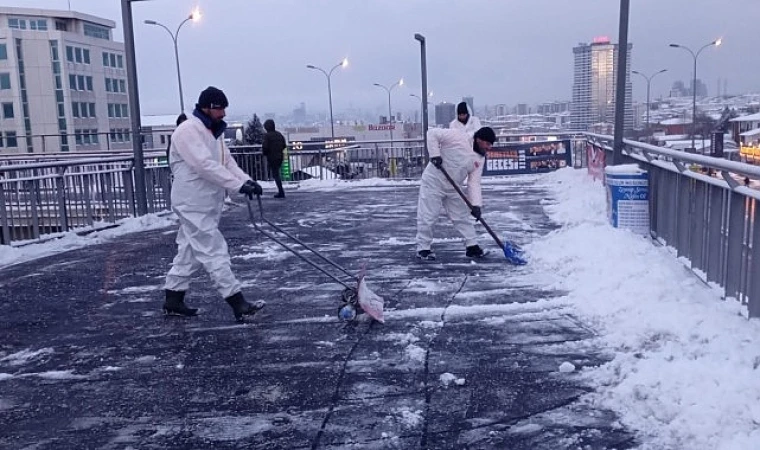 İstanbul’da Kar Kalınlığı 40 Cm’ye Ulaştı