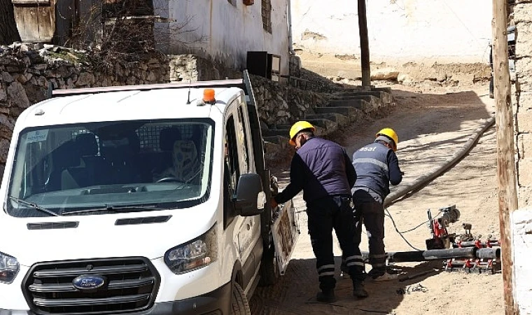 ASAT’tan Elmalı’nın tarihi sokaklarında altyapı çalışması