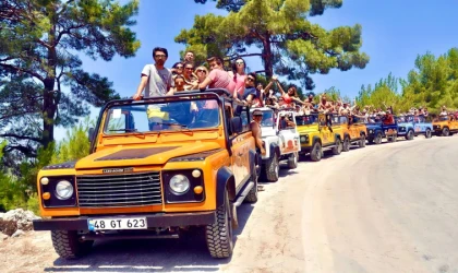 Alanya’da safari araçları denetlendi