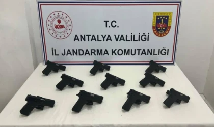 Antalya’da Silah Kaçakçılığı Operasyonu