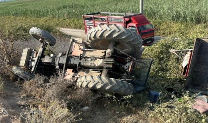 Isparta'da yine traktör kazası, yine ölüm...