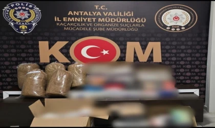 Antalya’da yılbaşı öncesi 1185 litre kaçak içki ele geçirildi